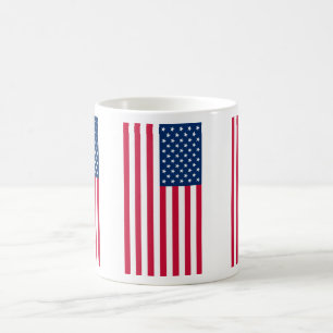 Patriotic American Flag Coffee Mug USA Gift