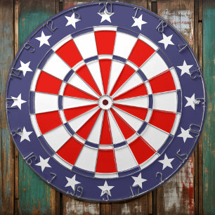 Patriotic American Flag Dartboard