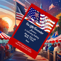 Patriotic American Flag Firecracker Birthday Boy