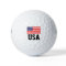 Patriotic American flag golf ball set | USA pride