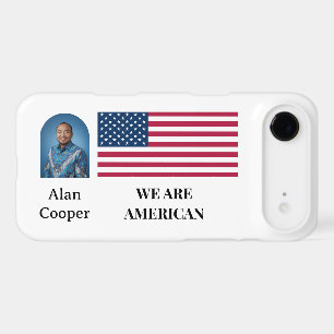Patriotic American Flag Personalized