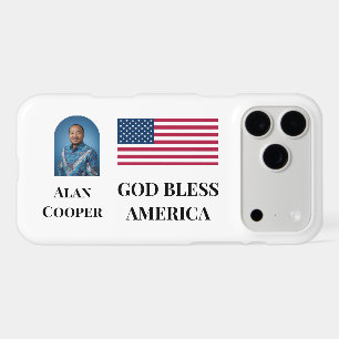 Patriotic American Flag Personalized