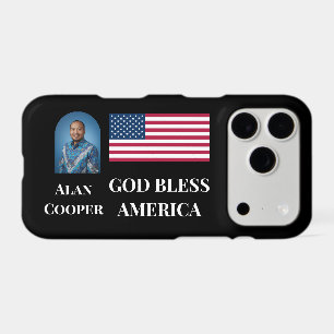 Patriotic American Flag Personalized