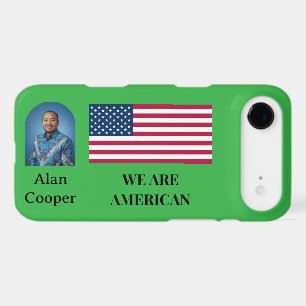 Patriotic American Flag Personalized
