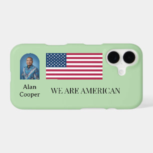 Patriotic American Flag Personalized
