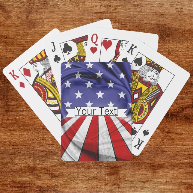 Patriotic American Flag Playing Cards (Creator Uploaded)