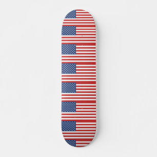 PATRIOTIC AMERICAN FLAG Skateboards