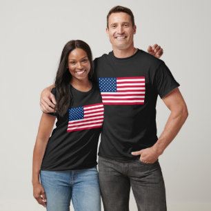 Patriotic American Flag T-Shirt