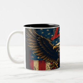 Patriotic American Flag USA Pride Coffee Mug