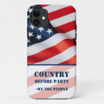 Patriotic American Flag We the People