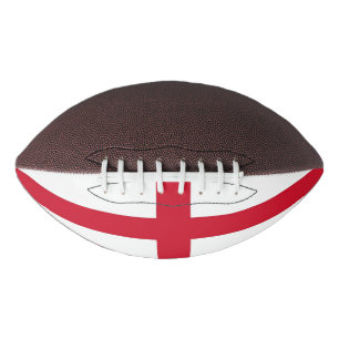 Patriotic american football flag of England