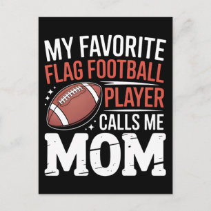 Patriotic American Football Helmet USA Flag Postcard