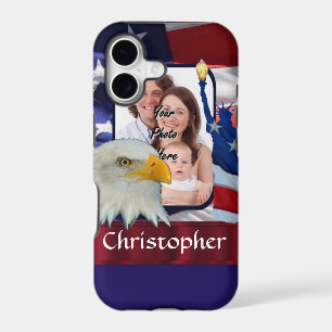 Patriotic American Icon photo template
