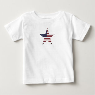 Patriotic American star  T-Shirt