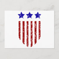 Patriotic American Stars and Stripes