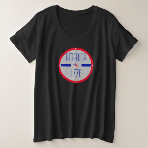 Patriotic American t-shirt Plus Size T-Shirt