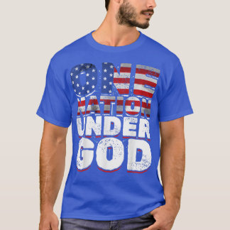 Patriotic American US Flag United States Proud 4th T-Shirt