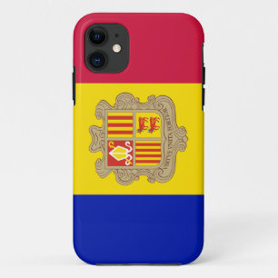 Patriotic Andorra Flag Case-Mate iPhone Case
