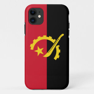 Patriotic Angolan Flag Case-Mate iPhone Case
