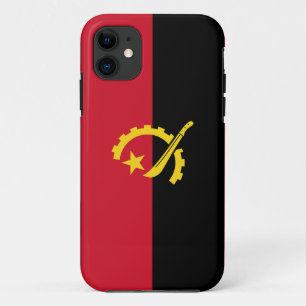 Patriotic Angolan Flag Case-Mate iPhone Case