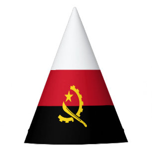 Patriotic Angolan Flag Party Hat