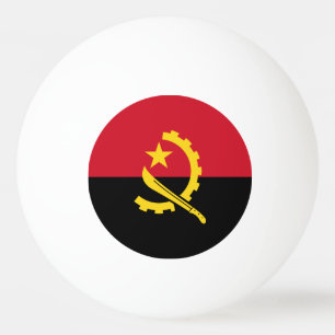 Patriotic Angolan Flag Ping Pong Ball