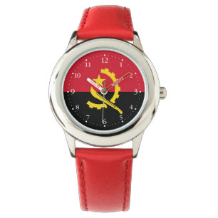 Patriotic Angolan Flag Watch