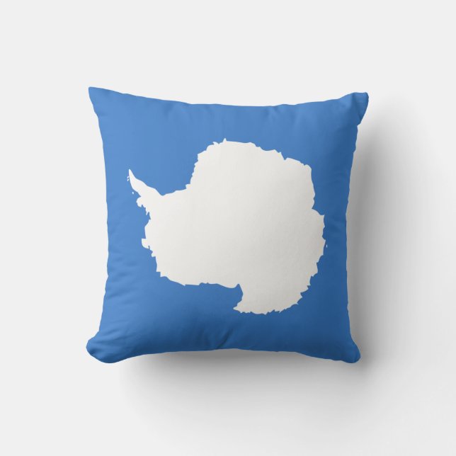 Patriotic Antarctica Flag Cushion (Front)