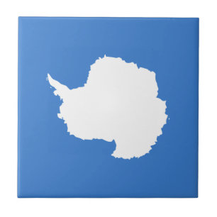 Patriotic Antarctica Flag Tile