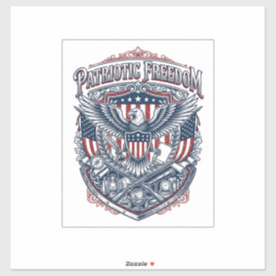 Patriotic Antique Collector Vector Graphic Tee