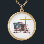*~* Patriotic AP16 Military Christian Veteran  Gold Plated Necklace<br><div class="desc">(Search AP16 for similar theme items) Feel free to transfer. JEWELRY WITH INTENTION (R) - Energetically Enhanced Jewellery (((((((( copy and paste this link for my USA patriot collection https://bit.ly/3QsVQy0 )))))))))) You can edit , move resize the various elements of this design. Just go to Personalisation - > and find...</div>