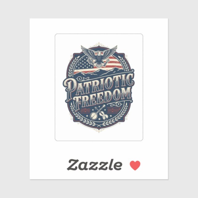 Patriotic Appalachian Heritage Vector Graphic Tee (Sheet)