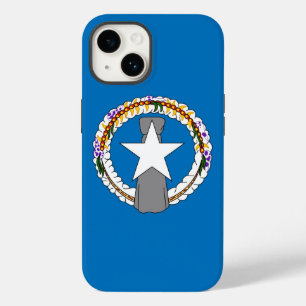 Patriotic Apple Case-Mate 14, Northern Mariana Case-Mate iPhone 14 Case