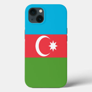 Patriotic Apple Case-Mate, Azerbaijan flag iPhone 13 Case