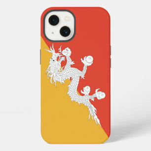 Patriotic Apple Case-Mate, Bhutan Flag iPhone 13 Case