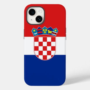 Patriotic Apple Case-Mate, Croatia Flag Case-Mate  iPhone 14 Case