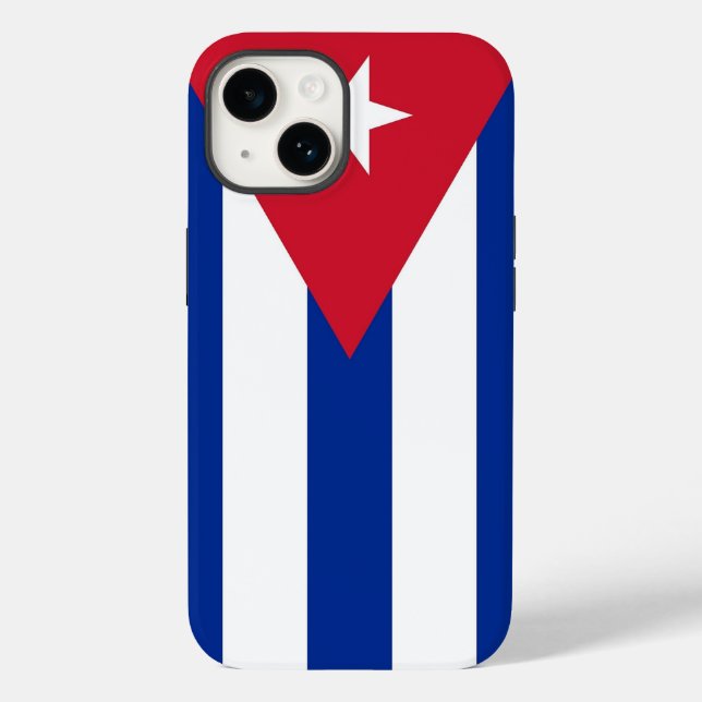 Patriotic Apple Case-Mate, Cuba Flag Case-Mate iPh iPhone Case (Back)