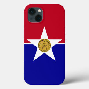 Patriotic Apple Case-Mate, Dallas flag iPhone 13 Case