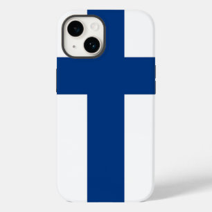 Patriotic Apple Case-Mate, Finland Flag Case-Mate  Case-Mate iPhone 14 Case