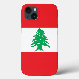 Patriotic Apple Case-Mate, Lebanon flag iPhone 13 Case