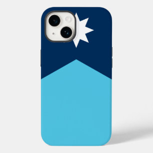 Patriotic Apple Case-Mate, Minnesota Flag, USA Case-Mate iPhone 14 Case