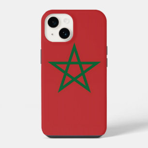 Patriotic Apple Case-Mate, Morocco Flag iPhone 14 Case