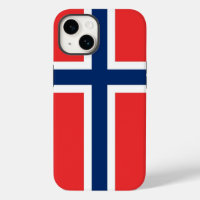 Patriotic Apple Case-Mate, Norway flag Case-Mate i