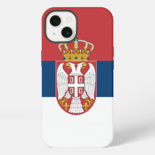 Patriotic Apple Case-Mate, Serbia flag iPhone 13 Case