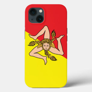 Patriotic Apple Case-Mate, Sicily flag iPhone 13 Case