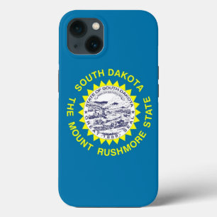 Patriotic Apple Case-Mate, South Dakota flag iPhone 13 Case