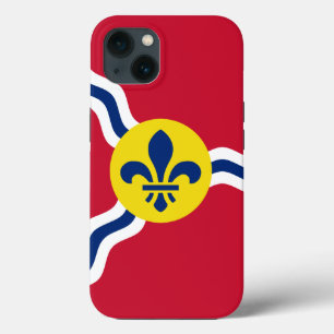 Patriotic Apple Case-Mate, St. Louis flag iPhone 13 Case