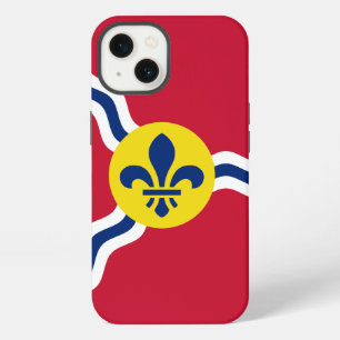 Patriotic Apple Case-Mate, St. Louis flag iPhone 13 Case