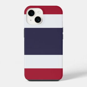 Patriotic Apple Case-Mate, Thailand Flag iPhone 14 Case