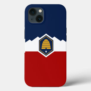 Patriotic Apple Case-Mate, Utah flag iPhone 13 Case